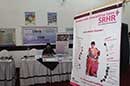 A stall of TurningPoint at the Knowledge Fair of SRHR by ShareNet International